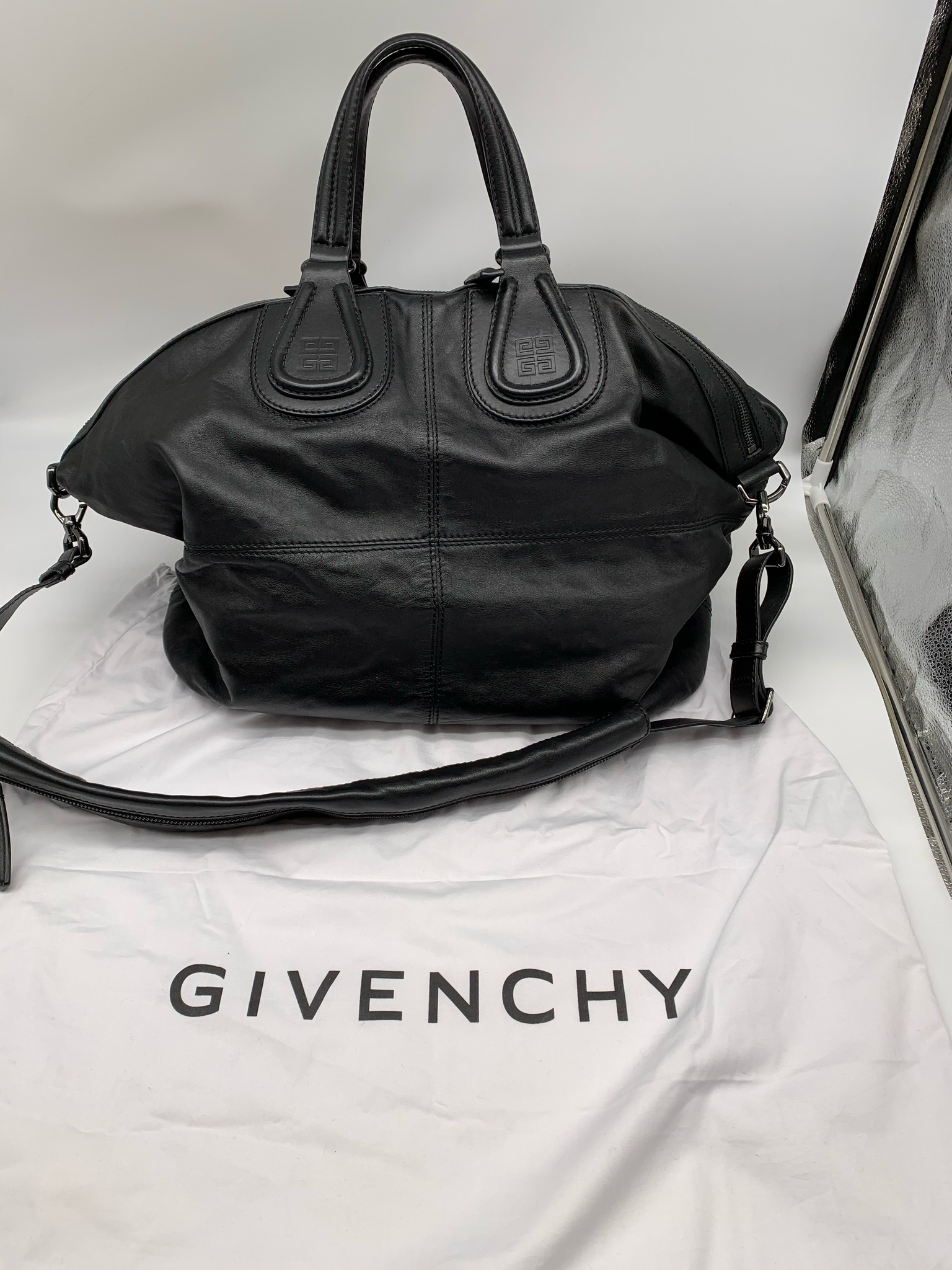 GIVENCHY ジバンシー ナイチンゲール 2wayバッグ ショルダー-